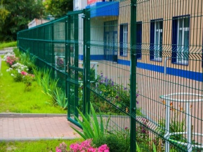 3D заборы для детского сада 80 метров фото в Рузе